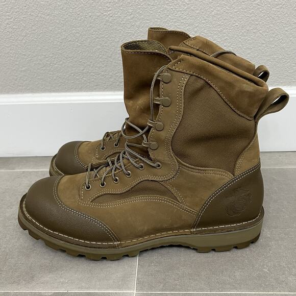 Danner Speed Lacer Mens 13.5 Beige Military Gore-Tex Vibram Waterproof Shoes - Picture 4 of 8